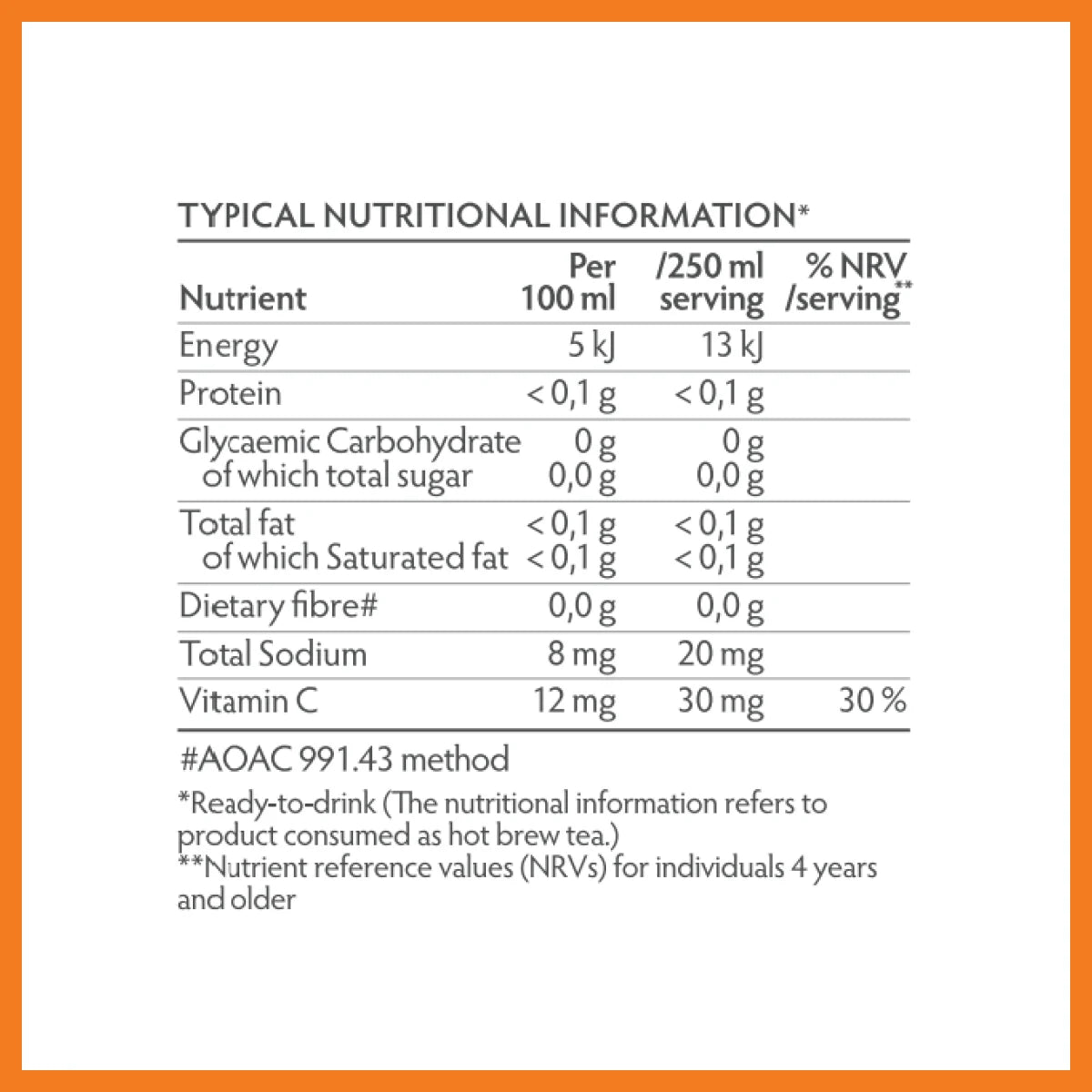 Carmien Boost With Vitamin C Rooibos Tea (20 Bags)