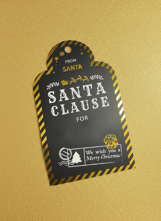 4Pc Large Festive Gift Tags