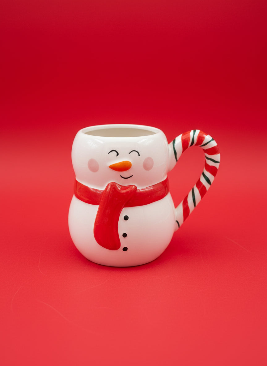 Novelty Snowman Mug - Festive Gift