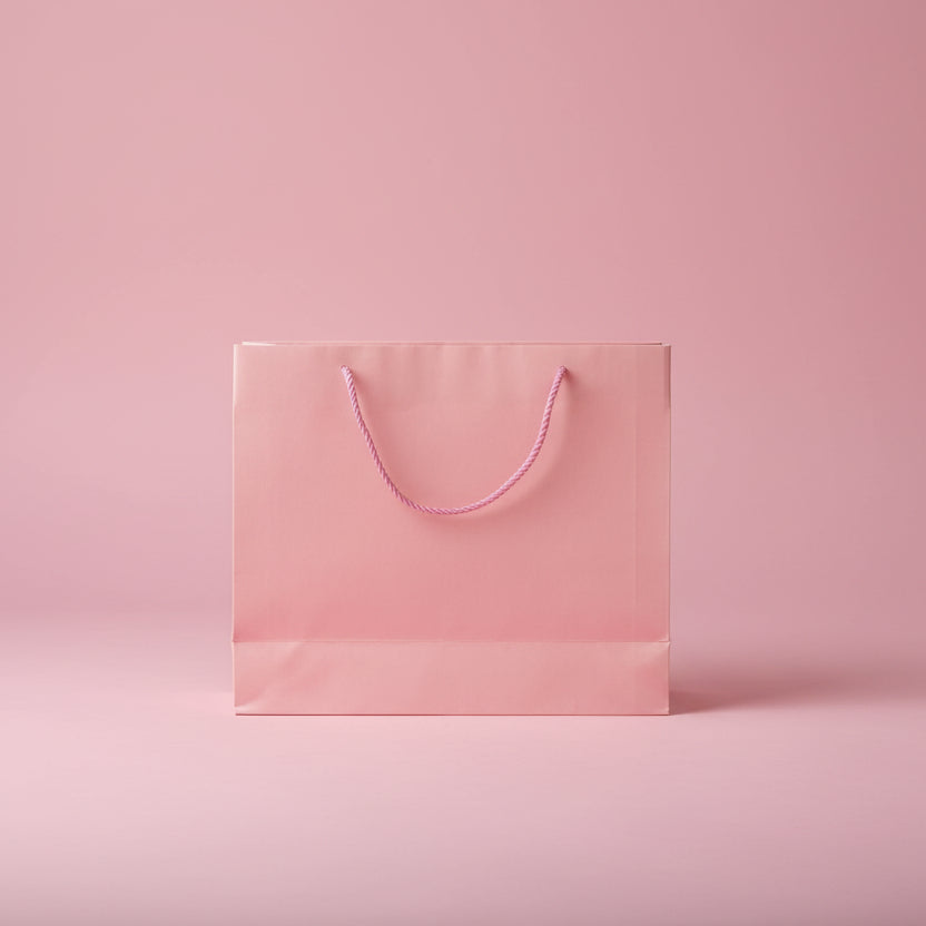 Pink Pattern Gift Bag