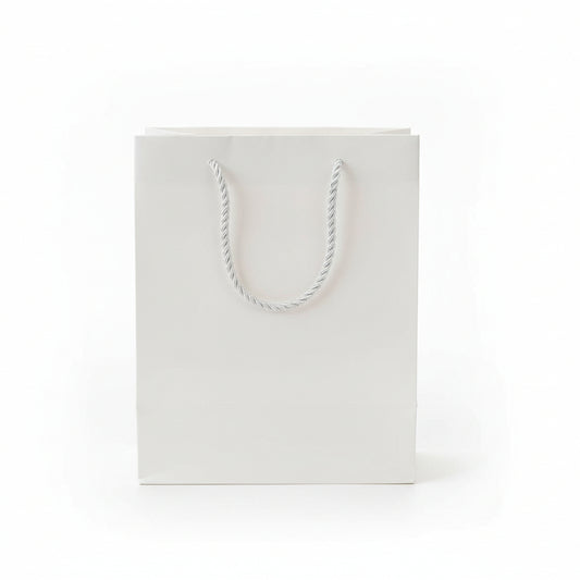 White & Gold Gift Bag - Small Gift Bag