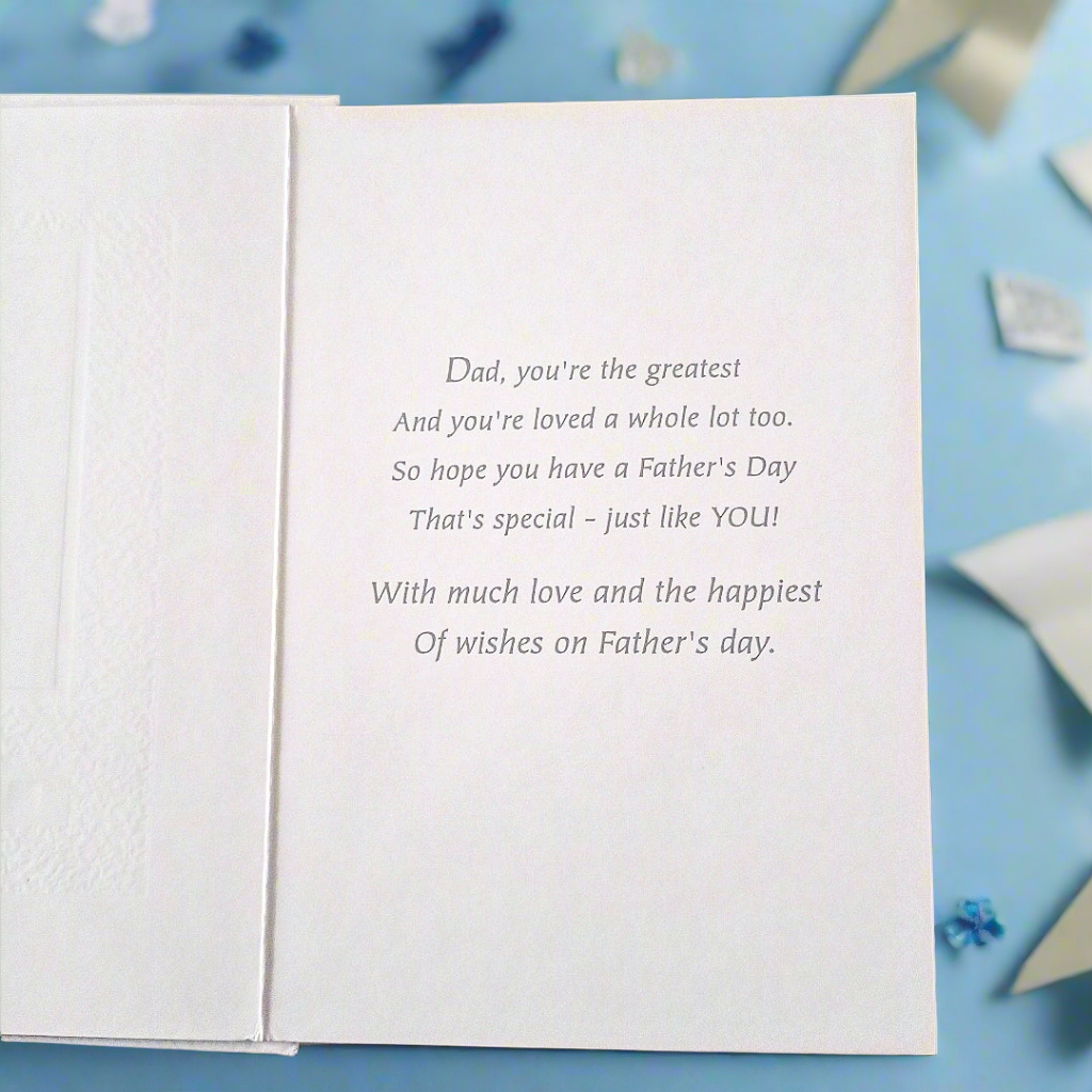 Especially For You Dad Greeting Card