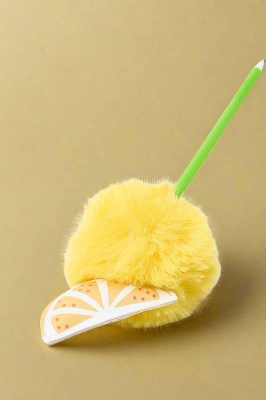 Fluffy Pen - Lemon