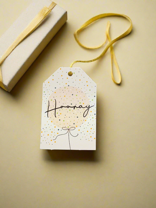 Hooray Gift Tag