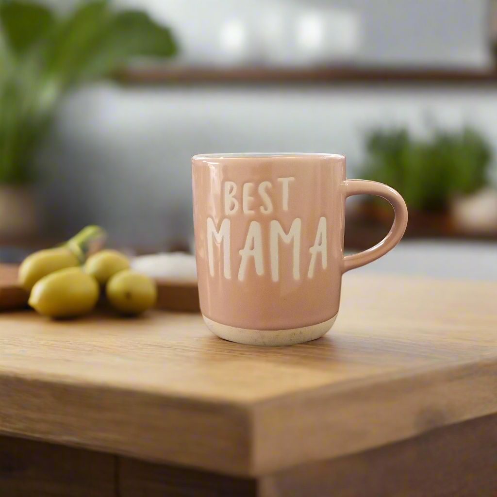 Best Mama Mug 350ml - Pink
