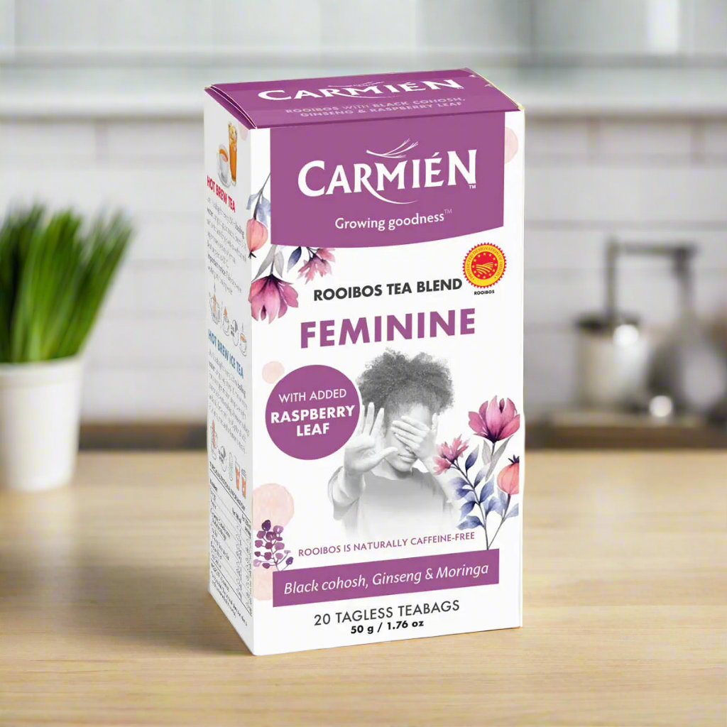 Carmién Feminine with Raspberry Leaf (20 Teabags)