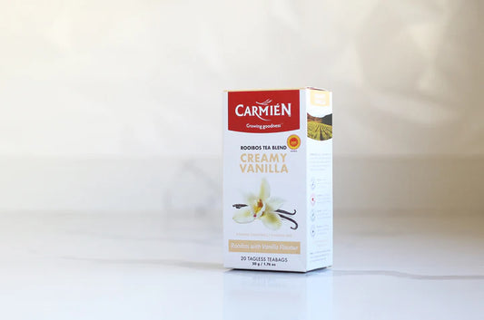 Carmién Creamy Vanilla Rooibos - 20 Tagged Teabags