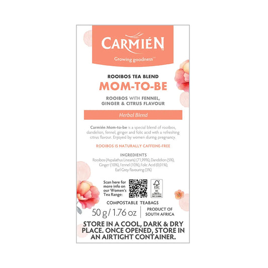 Carmien Tea Mom-to-be with Folic Acid - 20 Tea Bags - Rooibos Tea