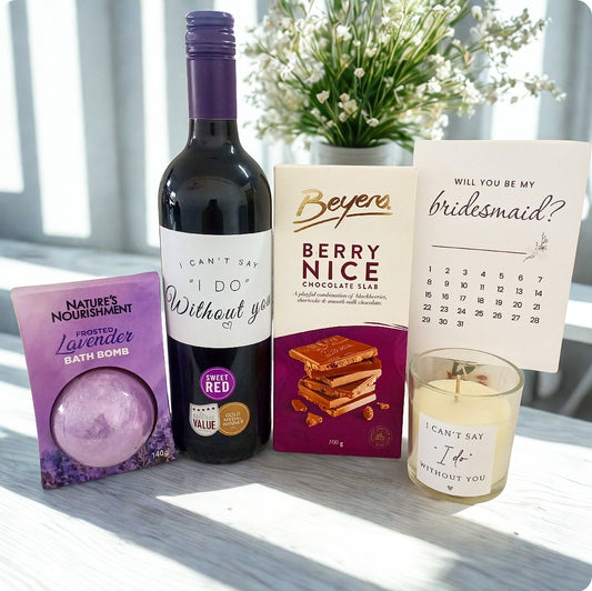 Be My Bridesmaids Gift Box - Purple