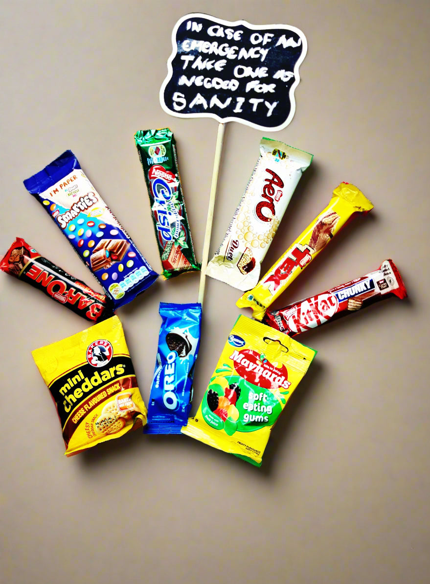 emergency snack stash