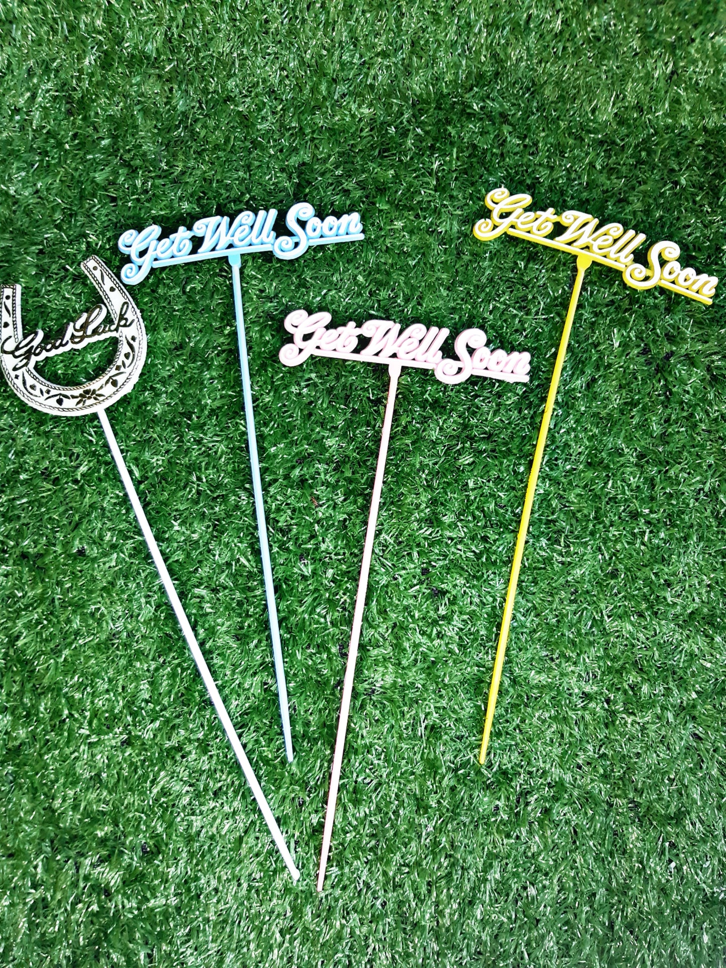 Get Well Soon & Goodluck Stick