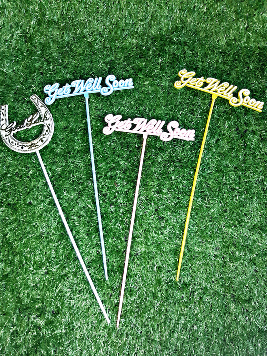 Get Well Soon & Goodluck Stick