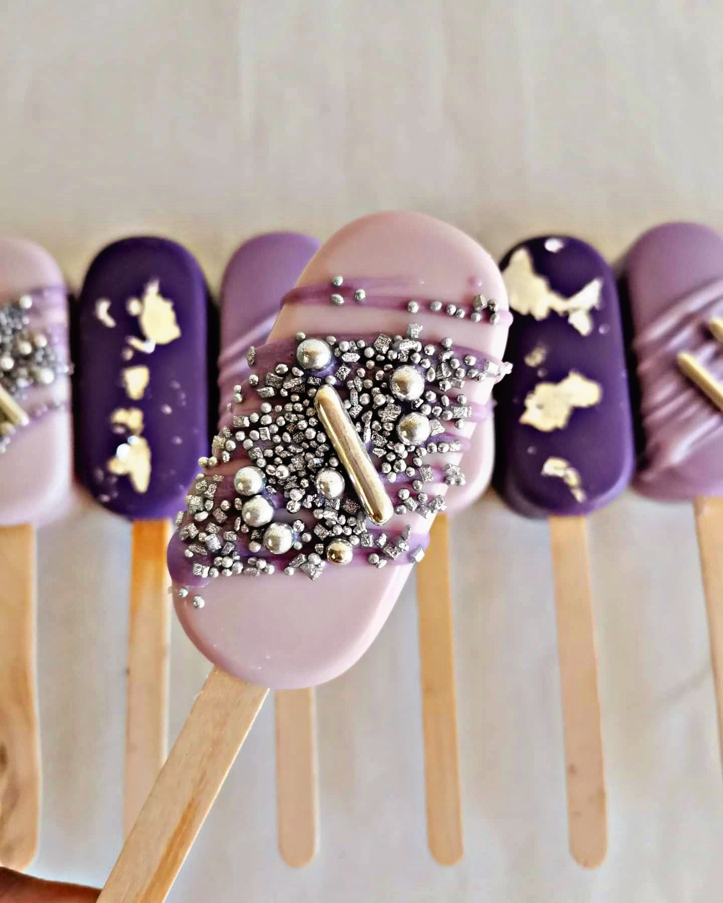 Purple & Lavender Cakesicles