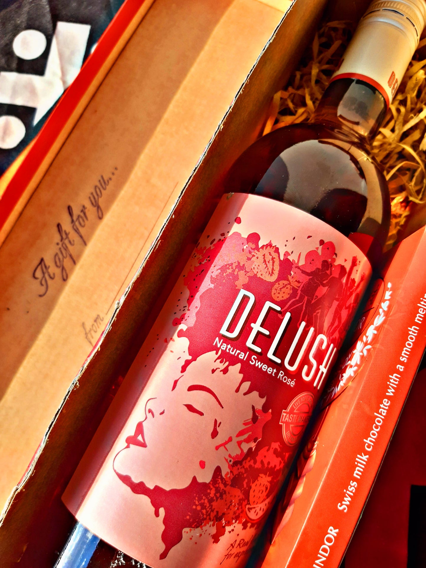 Sweet Red Wine Gift Box