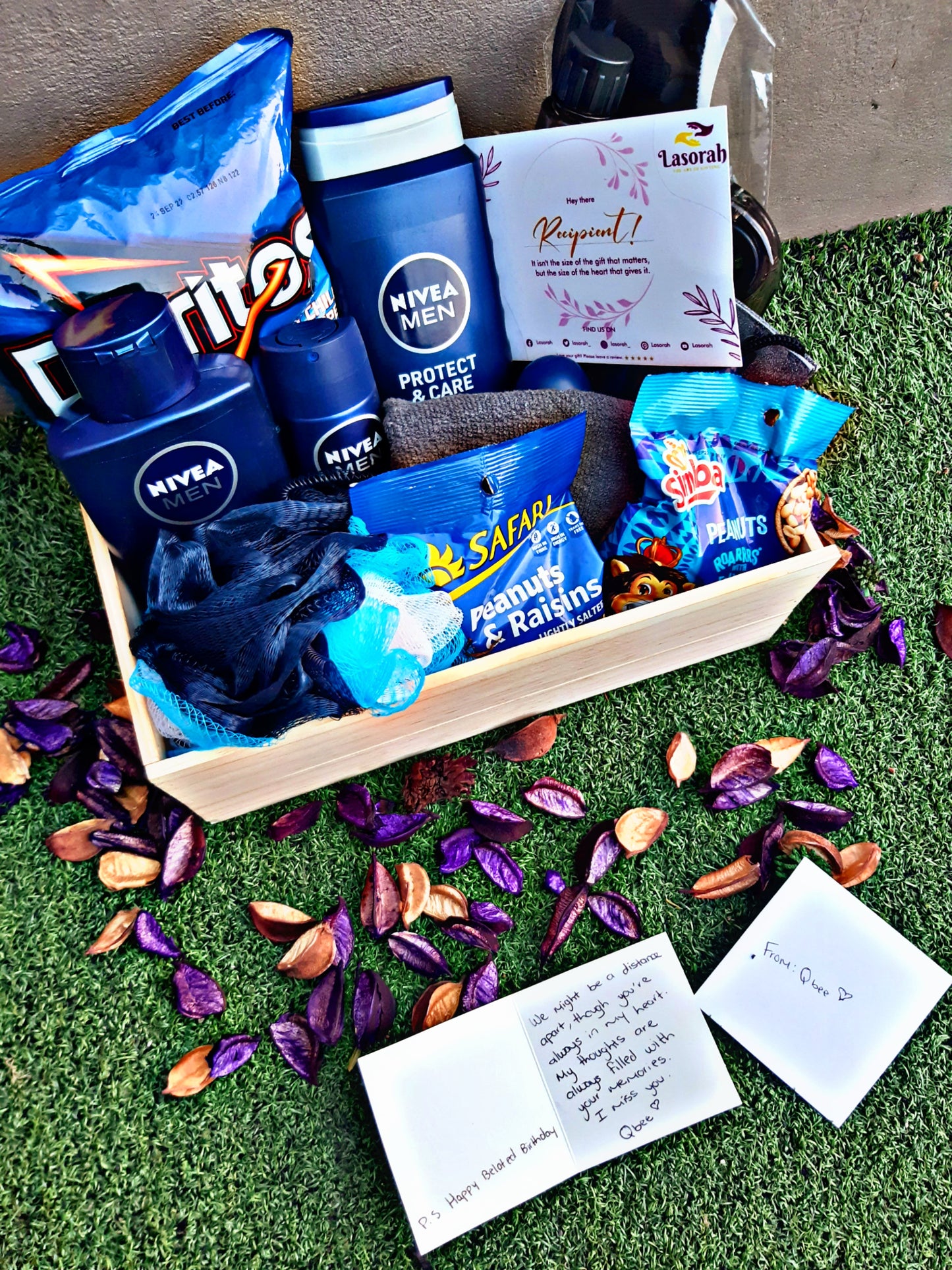 Nivea Hamper Crate