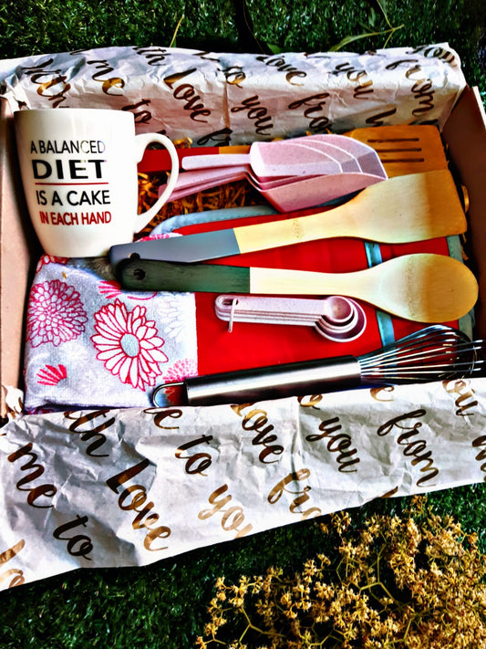 Bakiest Baker Set (Red & Pink)