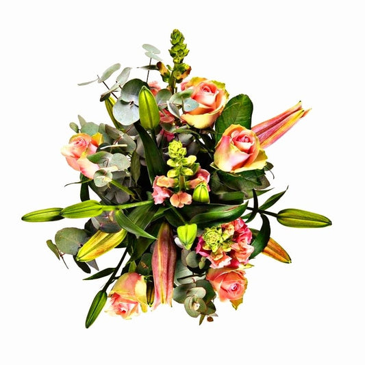 Flowing Luxury Rose & Lily Bouquet
