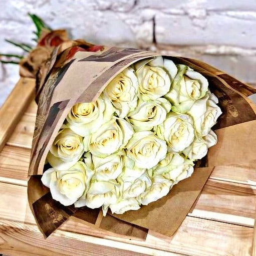 White Rose Bouquet