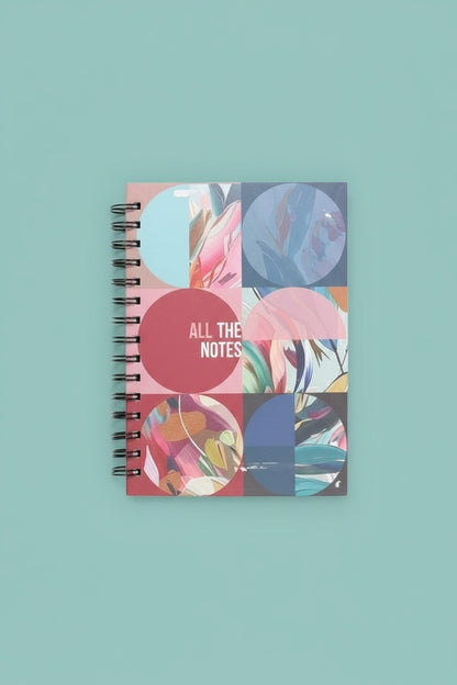 All The Notes Spiral Notebook