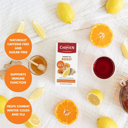 Carmien Boost With Vitamin C Rooibos Tea (20 Bags)