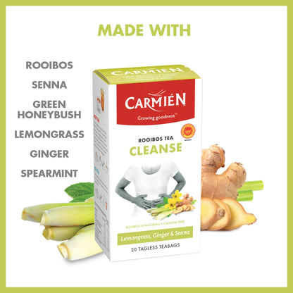 Carmien Cleanse With Senna Rooibos Tea (20 Tagless Bags)