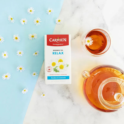 Carmien Relax With Camomile Rooibos Tea (20 Tagless Bags)
