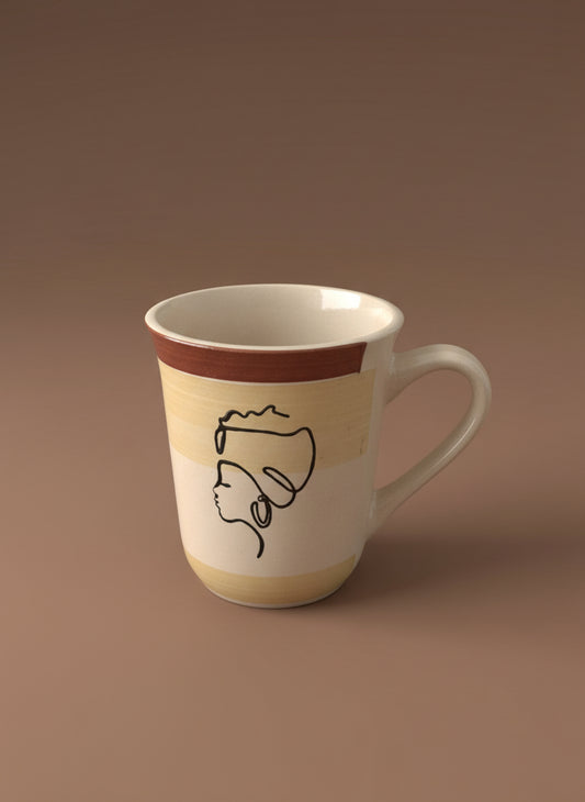 African Print Mug