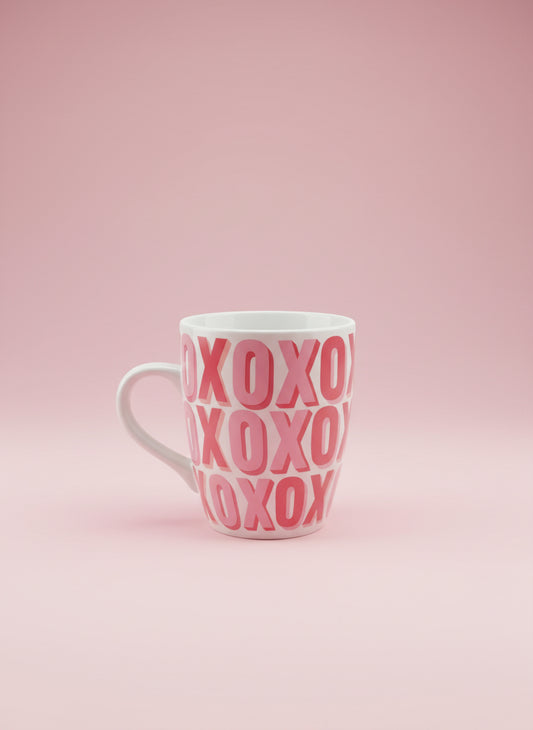 XOXO Pink Mug