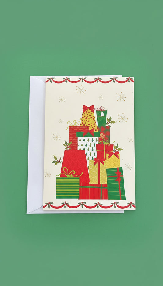 Merry Greeting Card - Festive Cards
