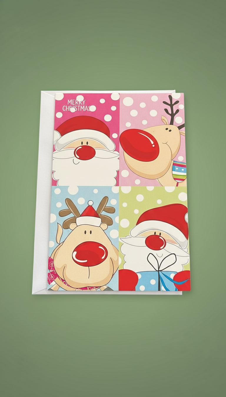 Merry Greeting Card - Festive Cards