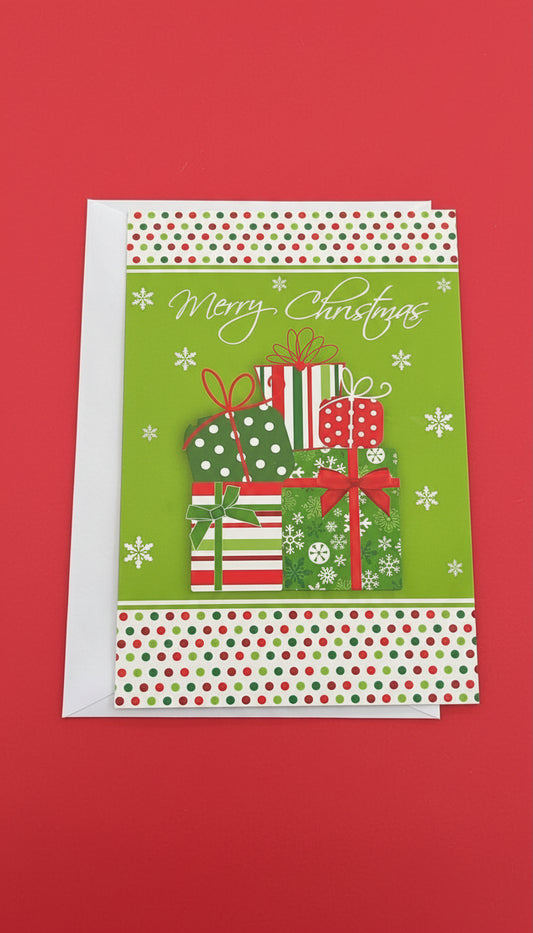 Merry Greeting Card - Festive Cards