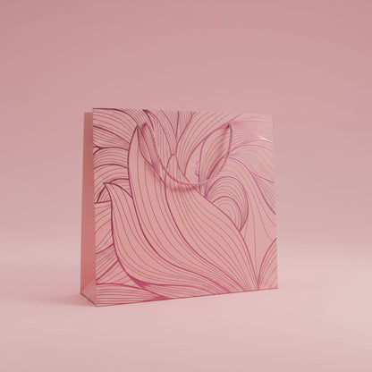 Pink Pattern Gift Bag