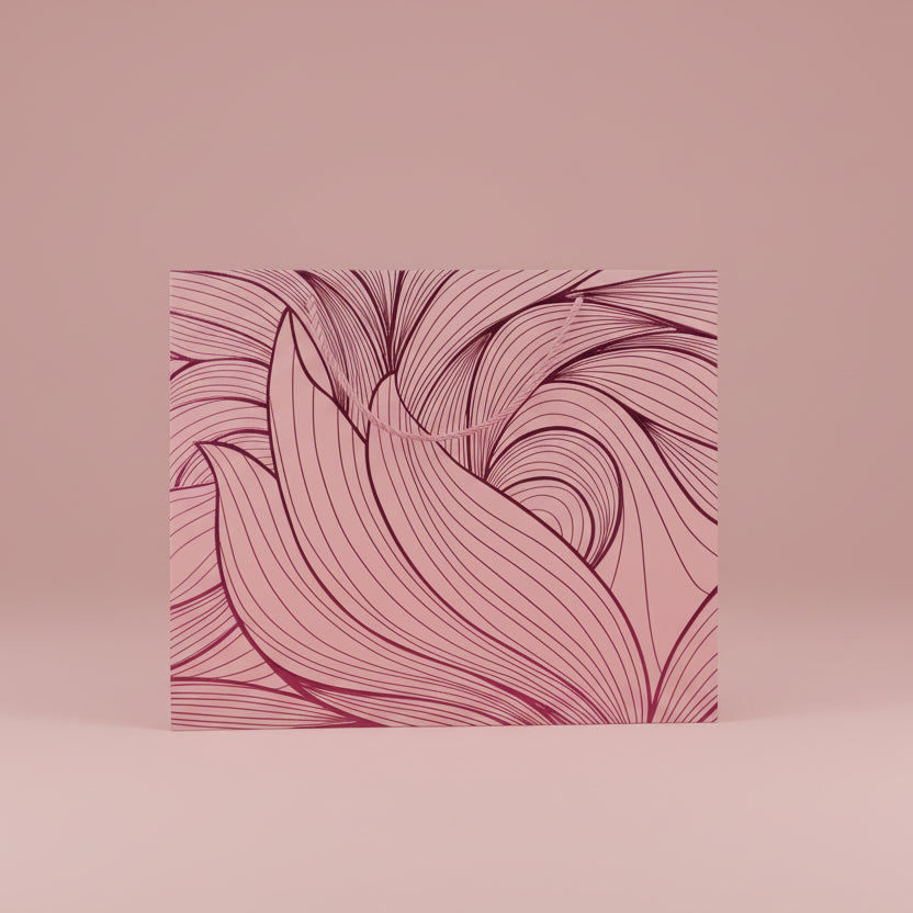 Pink Pattern Gift Bag