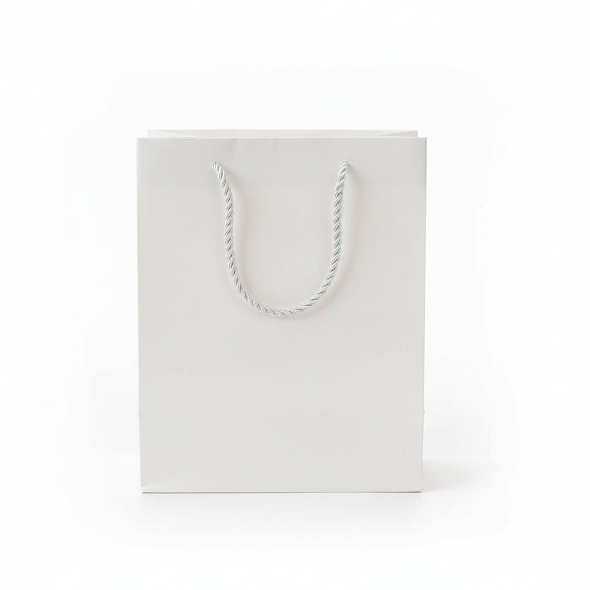 White & Gold Gift Bag - Small Gift Bag