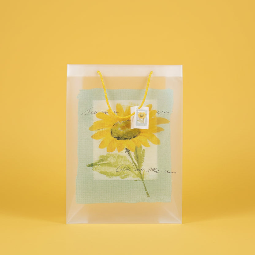 PVC Sunflower Large Giftbag