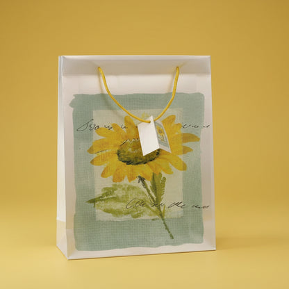PVC Sunflower Large Giftbag
