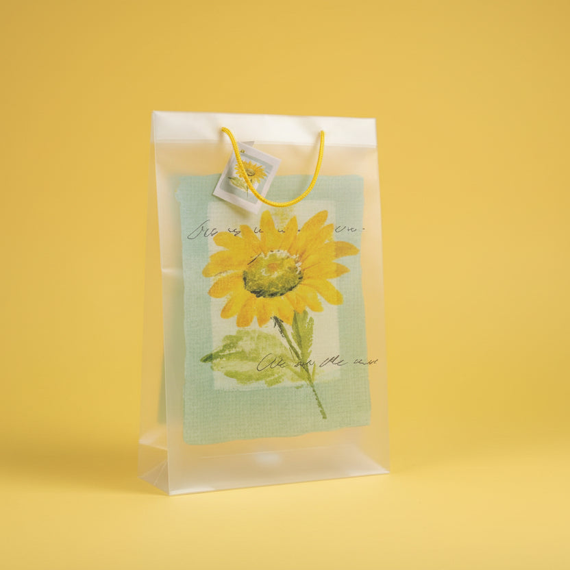 PVC Sunflower Large Giftbag