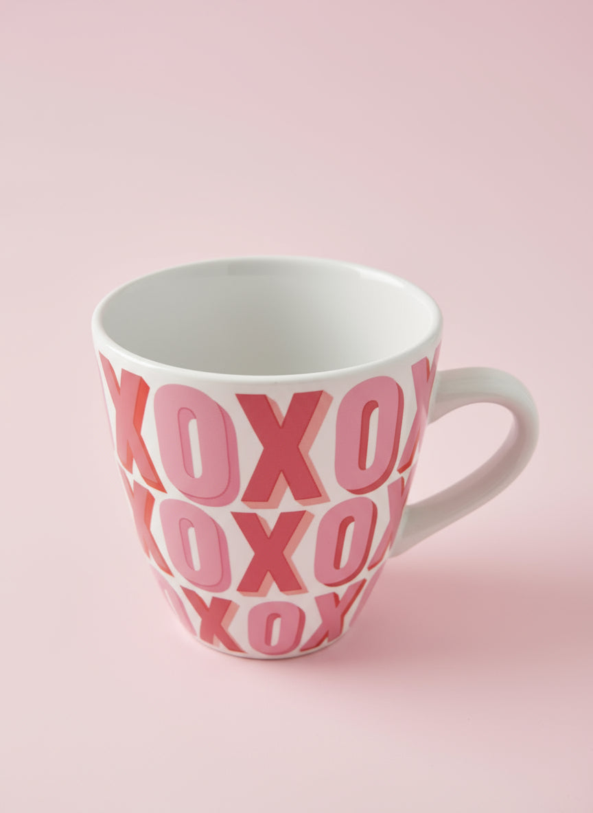 XOXO Pink Mug