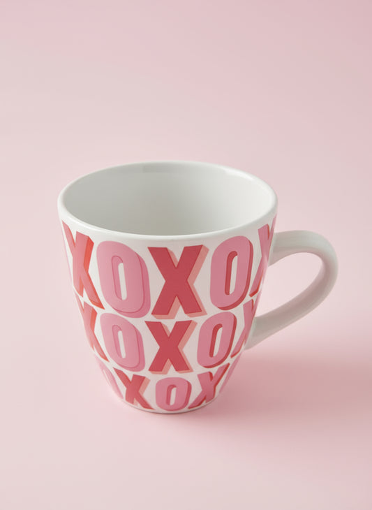 XOXO Pink Mug
