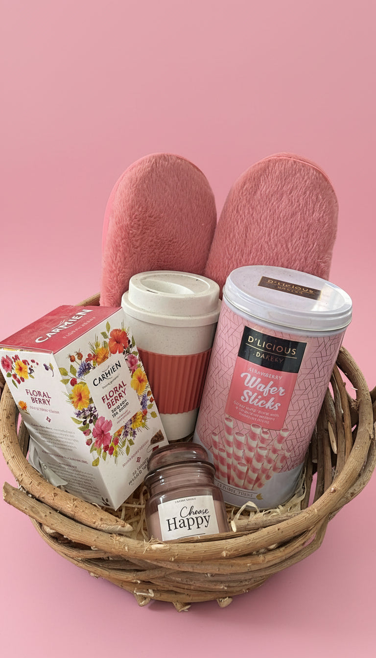 The Pink Pamper & Treat Hamper