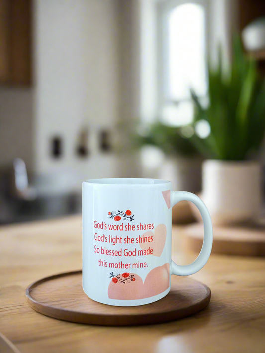 Mom Quote Mug - Roses