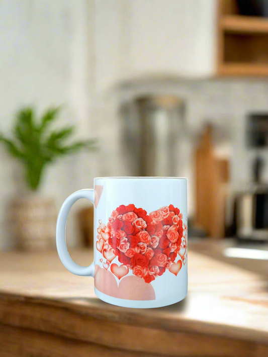 Mom Quote Mug - Roses
