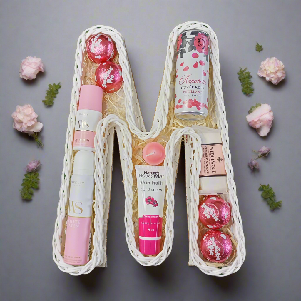 Delightful "M" Shaped Mother's Day Gift