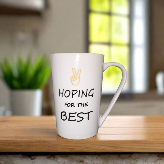 Hoping For The Best Mug