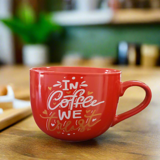 In Coffee We Trust Mug