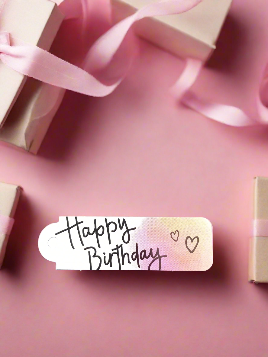Happy Birthday Gift Tag