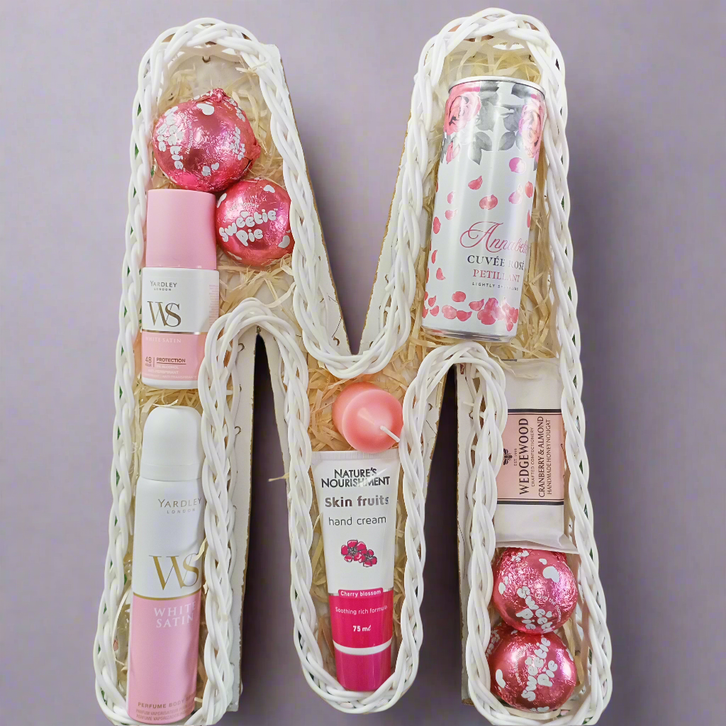 Delightful "M" Shaped Mother's Day Gift