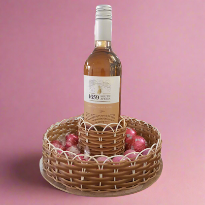Gift Basket Round Only (Excludes content)