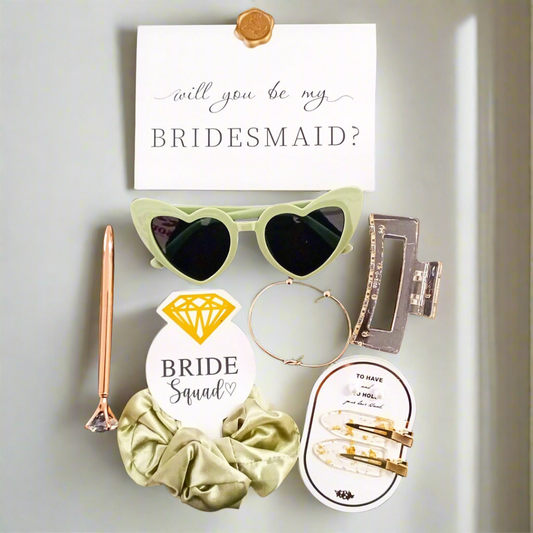 Be My Bridesmaids Gift Box - Green