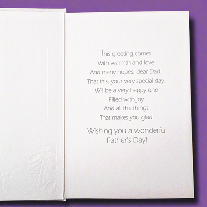 To A Very Special Dad Greeting Card